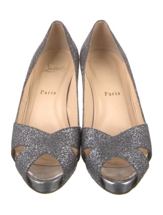Christian Louboutin Glitter Pumps