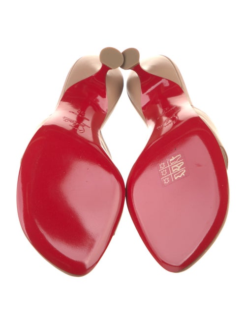 Christian Louboutin Leather Slides