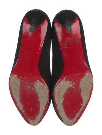 Christian Louboutin Suede Pumps