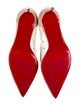Christian Louboutin Mesh Crystal Embellishments Pumps