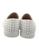 Christian Louboutin Spike Accents Leather Sneakers