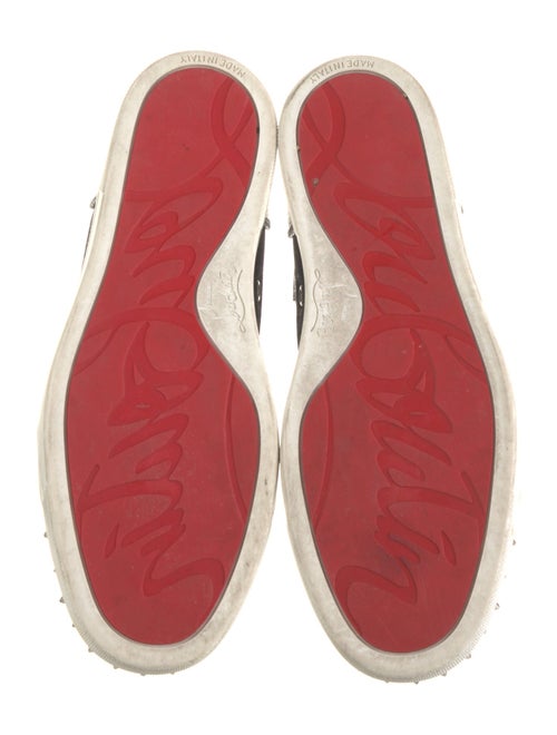Christian Louboutin Colorblock Pattern Sneakers