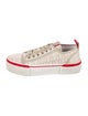 Christian Louboutin Canvas Printed Sneakers