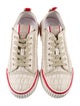 Christian Louboutin Canvas Printed Sneakers