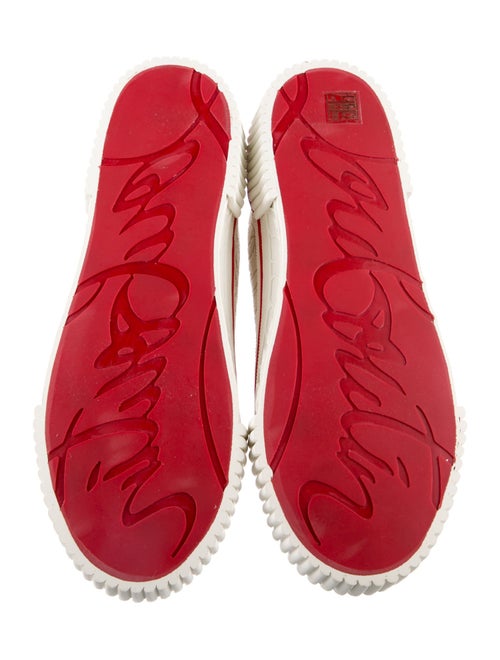 Christian Louboutin Canvas Printed Sneakers