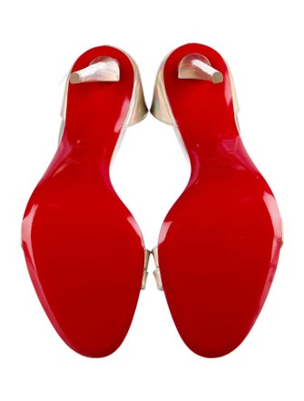 Christian Louboutin Patent Leather Sandals