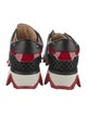 Christian Louboutin Spike Accents Leather Sneakers