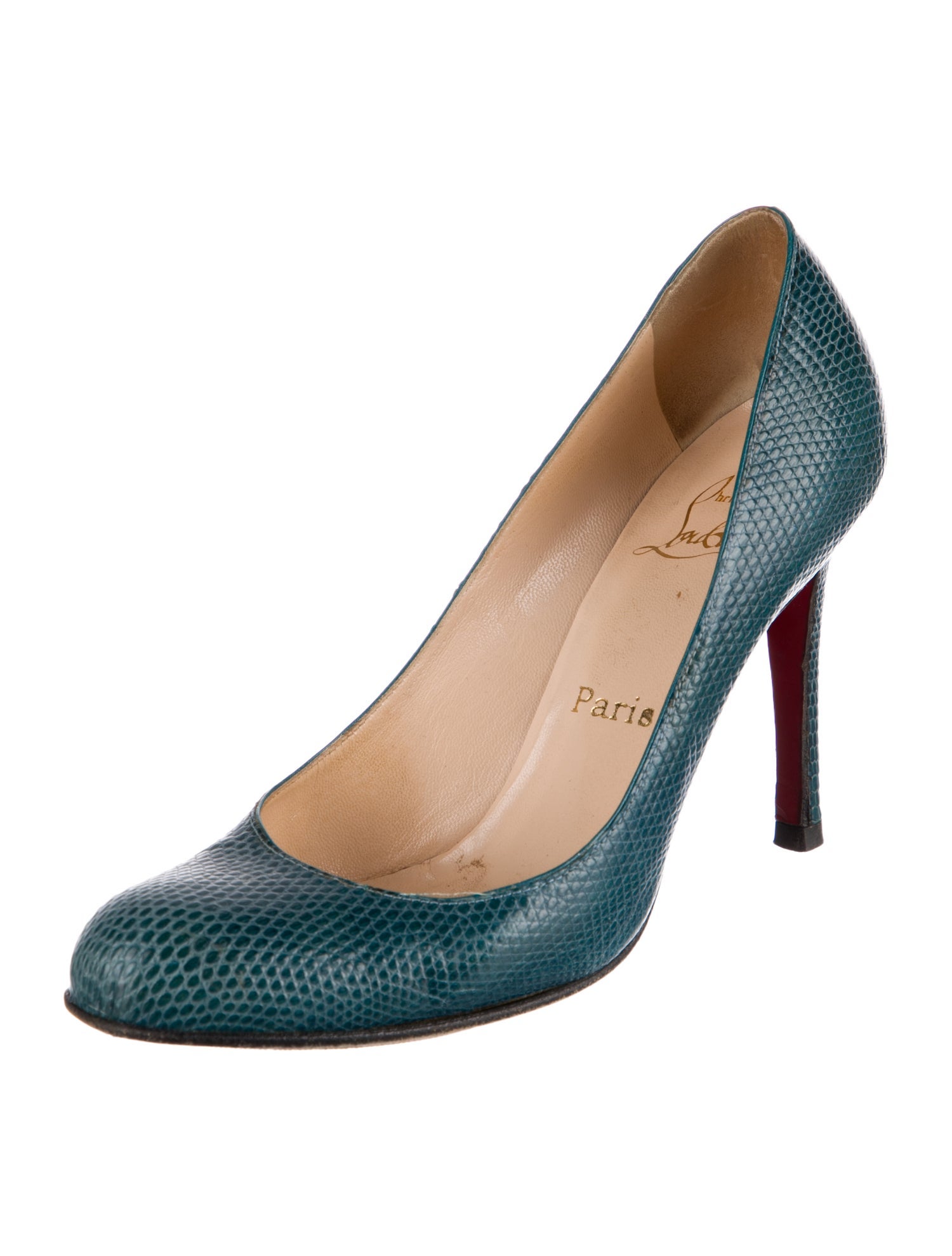 Christian Louboutin Vintage Snakeskin Pumps