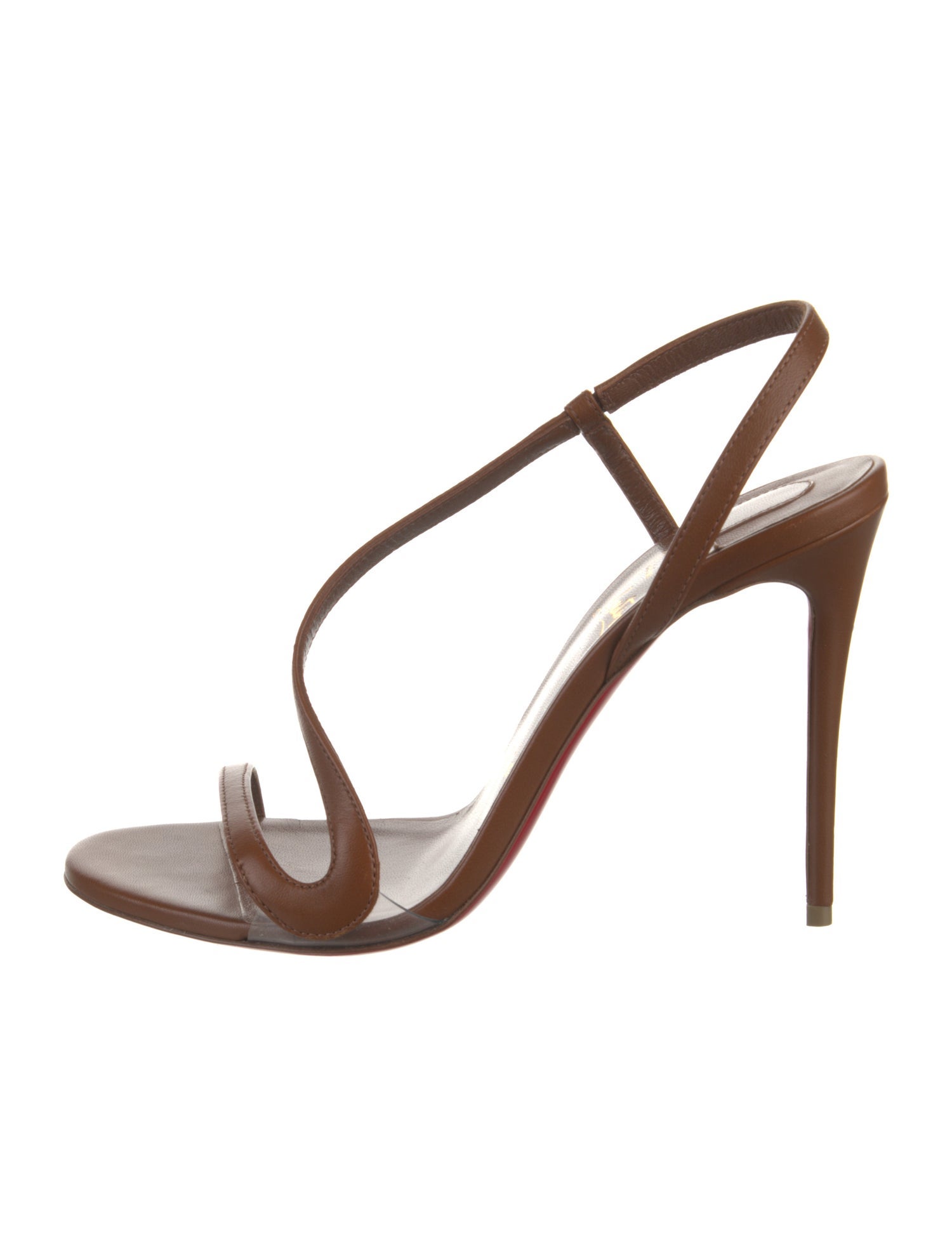 Christian Louboutin Leather Slingback Sandals