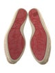 Christian Louboutin Leather Embroidered Accent Espadrilles