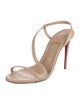 Christian Louboutin Leather Slingback Sandals