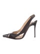 Christian Louboutin Leather Slingback Pumps