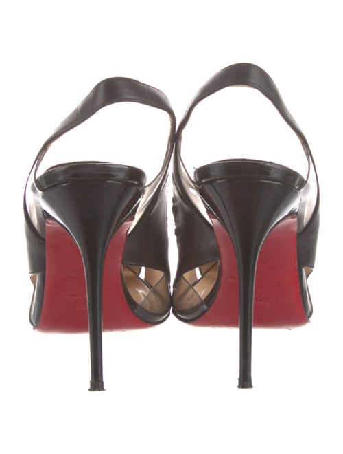 Christian Louboutin Leather Slingback Pumps