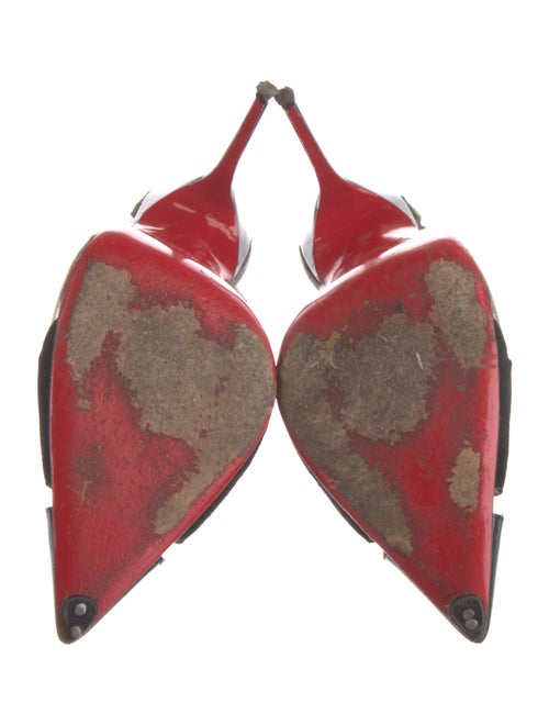 Christian Louboutin Leather Slingback Pumps