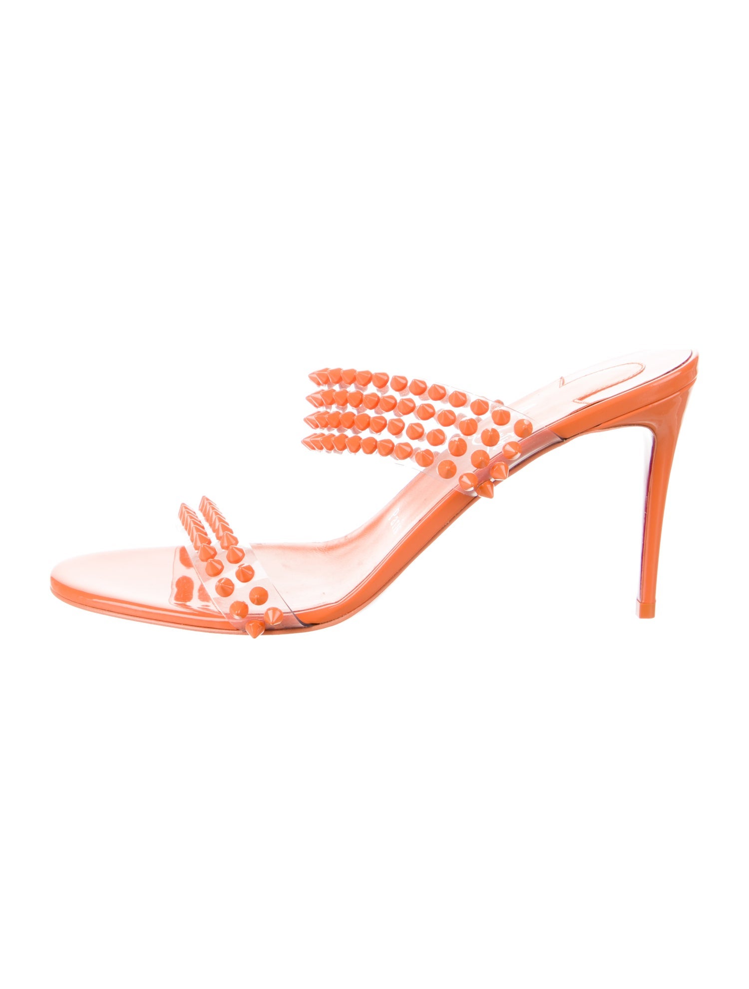 Christian Louboutin Patent Leather Slides