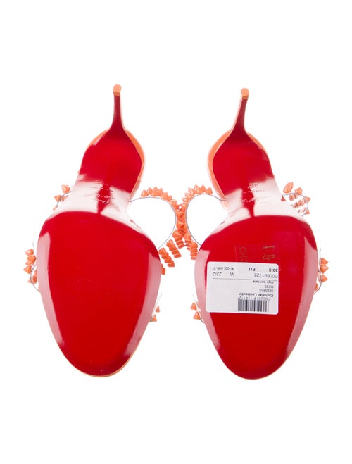 Christian Louboutin Patent Leather Slides