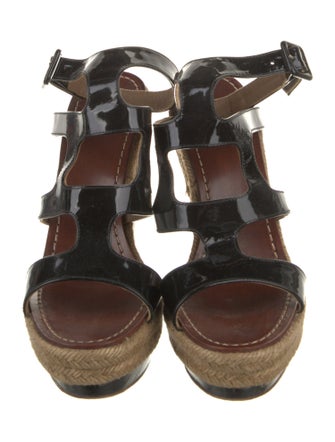 Christian Louboutin Patent Leather Espadrilles