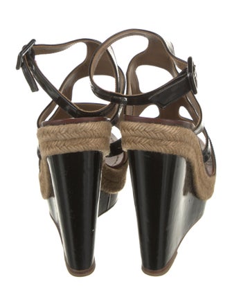 Christian Louboutin Patent Leather Espadrilles