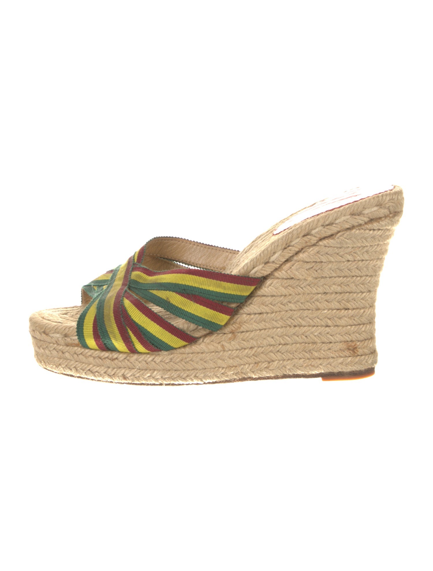 Christian Louboutin Striped Espadrilles