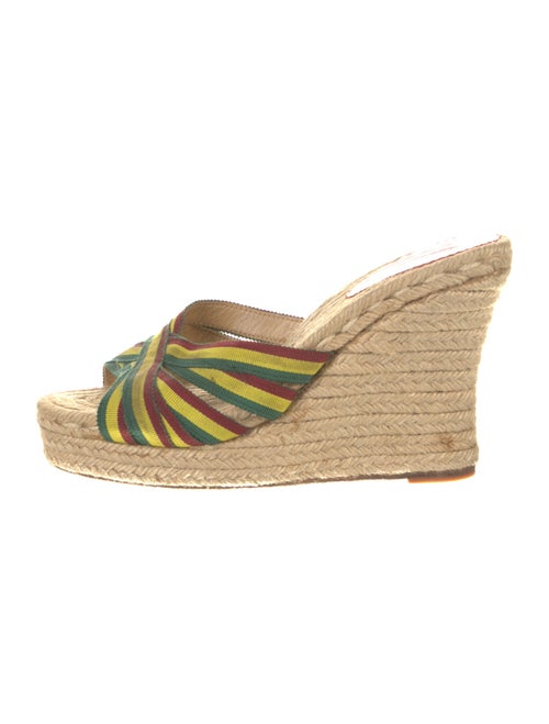 Christian Louboutin Striped Espadrilles