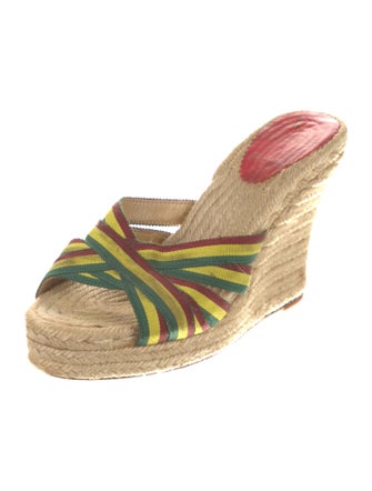 Christian Louboutin Striped Espadrilles