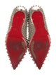 Christian Louboutin Spike Accents Leather Pumps