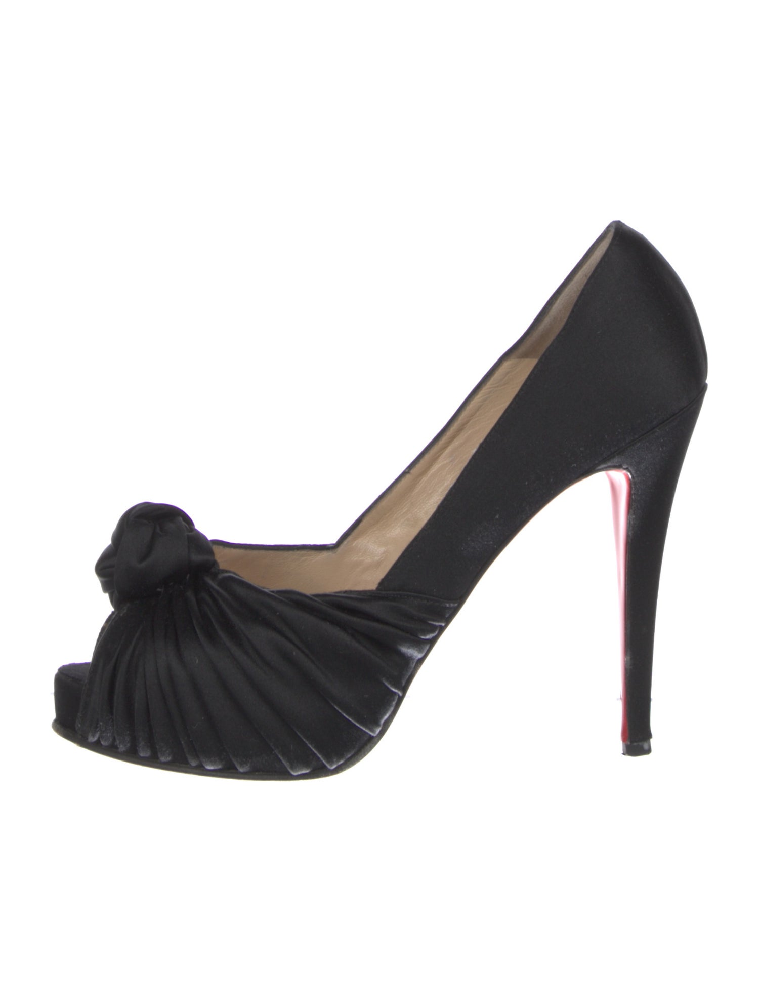 Christian Louboutin Satin Pumps