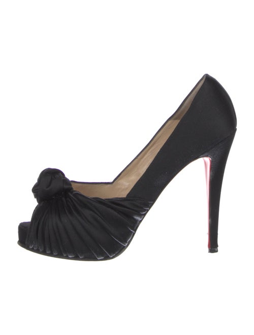 Christian Louboutin Satin Pumps