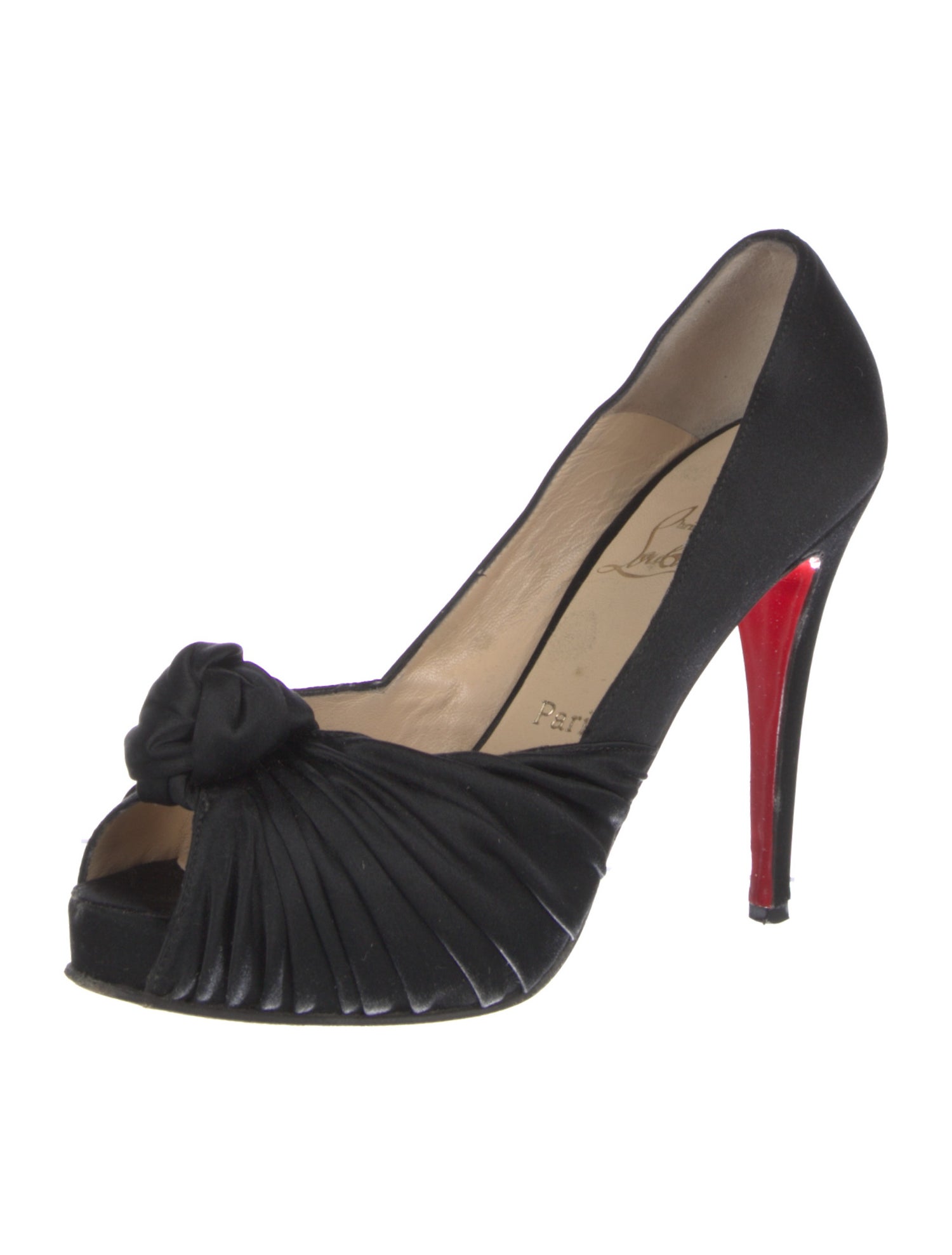 Christian Louboutin Satin Pumps