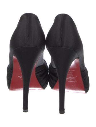 Christian Louboutin Satin Pumps