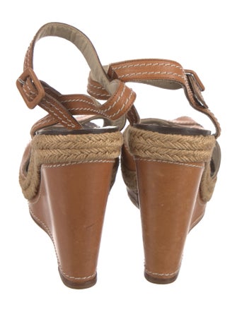 Christian Louboutin Leather Colorblock Pattern Slingback Pumps