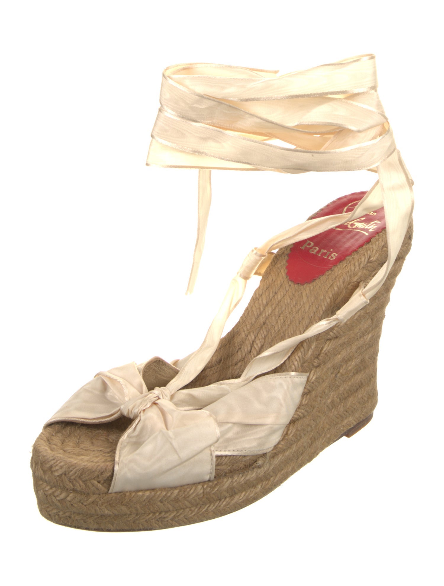 Christian Louboutin Colorblock Pattern Slingback Pumps