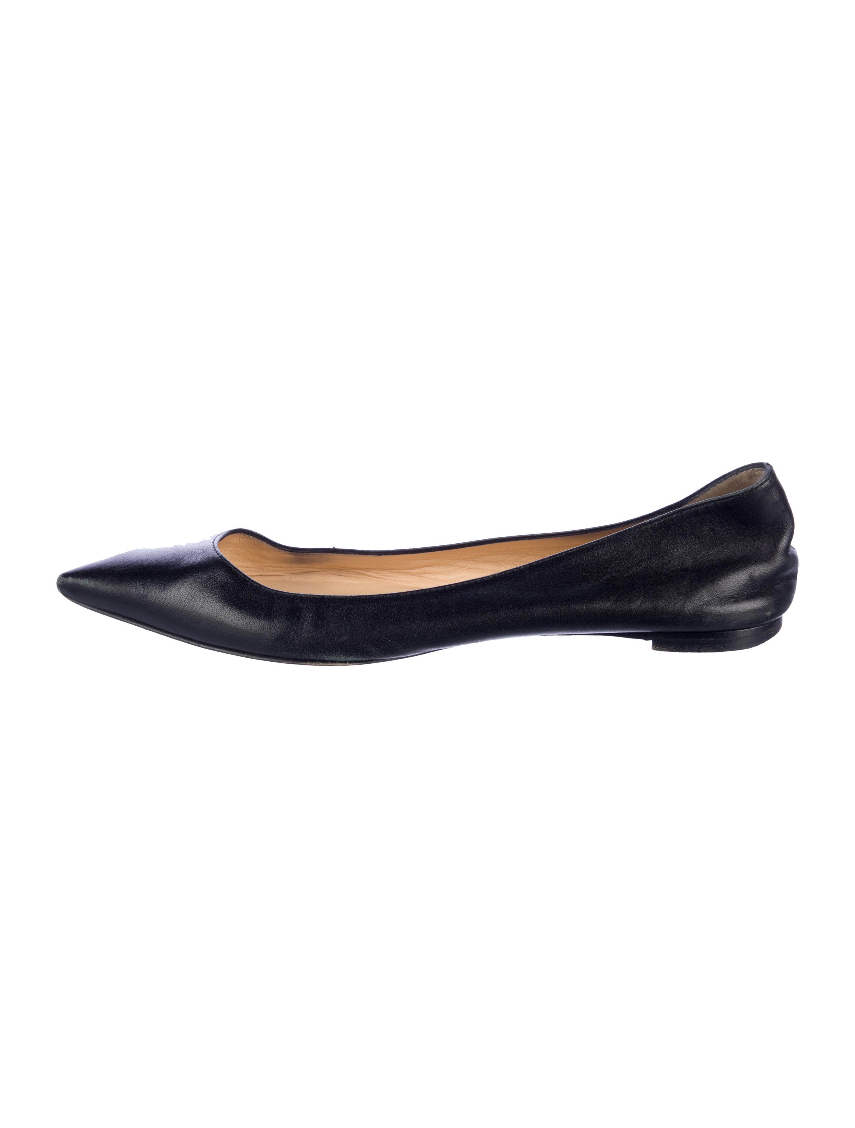 Christian Louboutin Leather Ballet Flats