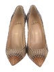Christian Louboutin Snakeskin Printed Pumps