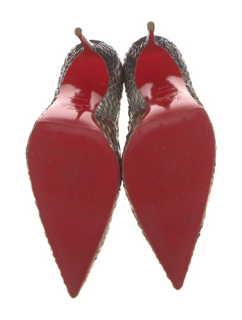 Christian Louboutin Snakeskin Printed Pumps