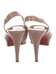 Christian Louboutin Patent Leather Slingback Sandals