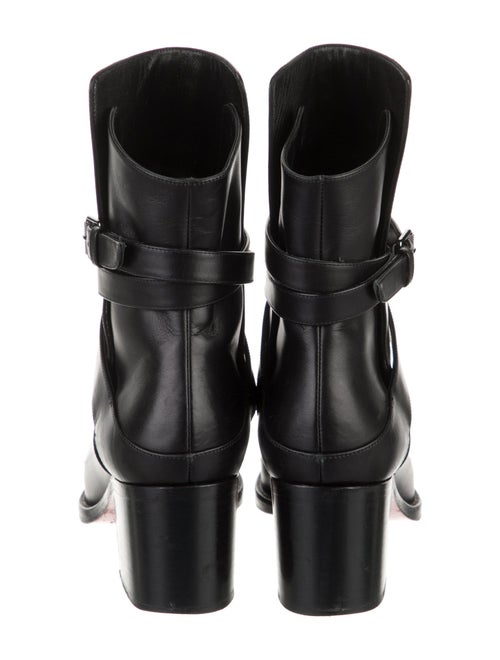 Christian Louboutin Leather Moto Boots