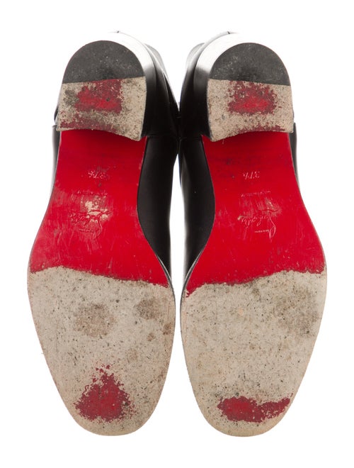 Christian Louboutin Leather Moto Boots