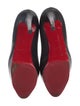 Christian Louboutin Spike Accents Leather Pumps
