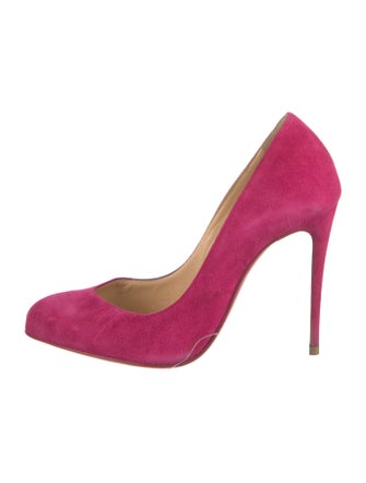 Christian Louboutin Suede Pumps