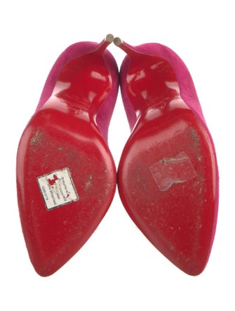 Christian Louboutin Suede Pumps