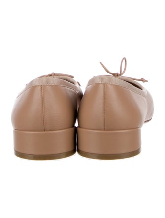 Christian Louboutin Spike Accents Leather Ballet Flats