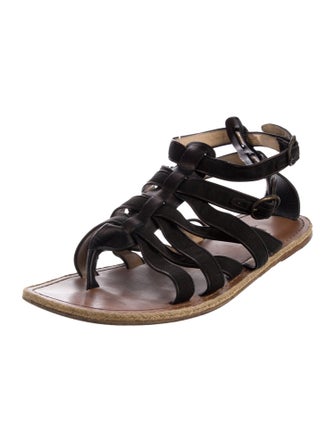 Christian Louboutin Leather Gladiator Sandals