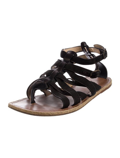 Christian Louboutin Leather Gladiator Sandals
