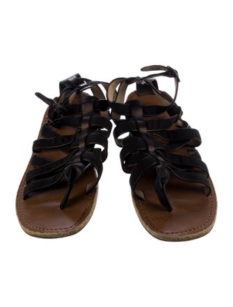 Christian Louboutin Leather Gladiator Sandals