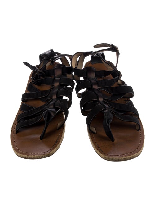 Christian Louboutin Leather Gladiator Sandals