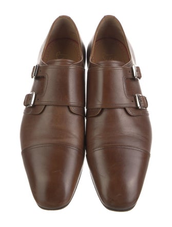 Christian Louboutin Leather Monk Straps
