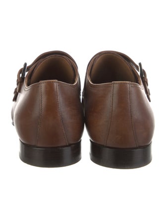 Christian Louboutin Leather Monk Straps