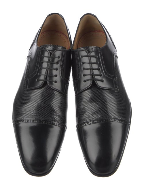 Christian Louboutin Leather Lasercut Accents Brogues