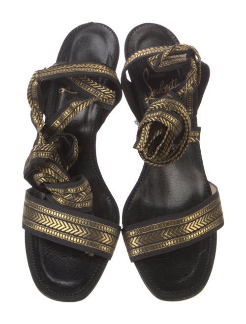 Christian Louboutin Printed Sandals